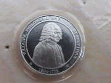 SUPERBE MINI- MÉDAILLE ARGENT