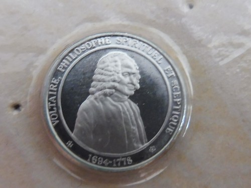 Superbe mini médaille argent - mini-,