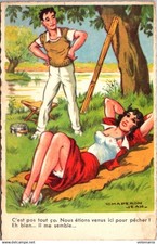 26514 cpa Illustrateur Jean Chaperon - Humour