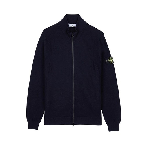 Stone island cardigan laine - stone, en