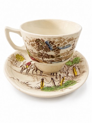 Tasse soucoupe gien ludlow - et,