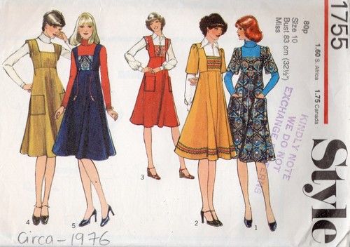 1976 vintage couture motif - 1976,