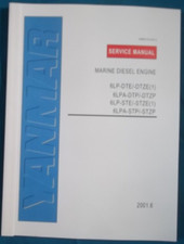Yanmar 6LP 6LPA -dte -dtp -ste Stze Marine Diesel Moteur Service Repair Manuel