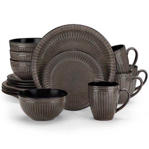 Set vaisselle marron - set, de