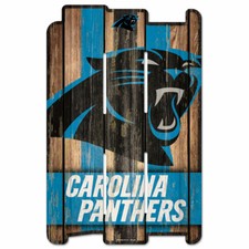 Panneau En Bois NFL Carolina