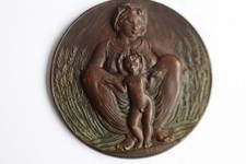Médaille bronze art - , déco