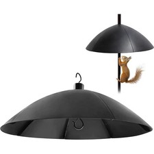 Mangeoire à oiseaux, protection anti-écureuils robuste pour terrasse