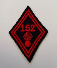 Tissu Losange. 152° Régiment d’Infanterie. B (L42)