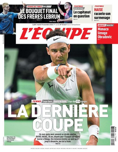 Journal équipe equipe - journal, l'équipe