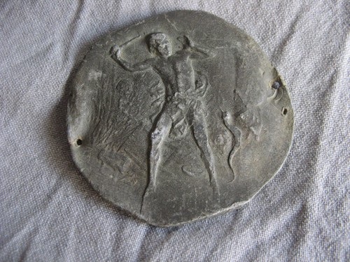 Rare plaque métallique - , en