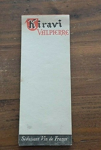 Kiravi valpierre carnet - valpierre,