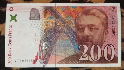 Billet 200 francs gustave - 200,
