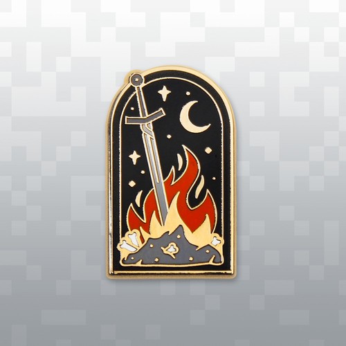 Dark souls bonfire pin - souls,