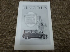 1926 Lincoln Motor Car from a