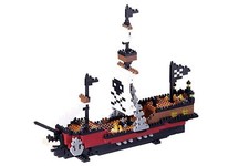 Nanoblock Bateau Pirate Modèle Mini Briques Puzzle 780 Pièces Idée Cadeau