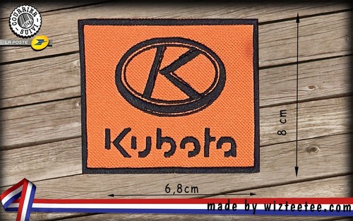 Patchs écussons kubota à - Écussons,