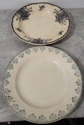 Grandes assiettes plates - assiettes,