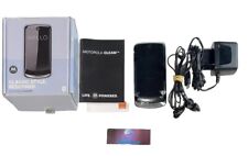 Téléphone GSM Motorola GLEAM Câble Complet USB Noire Vintage Unlock Comme Neuf