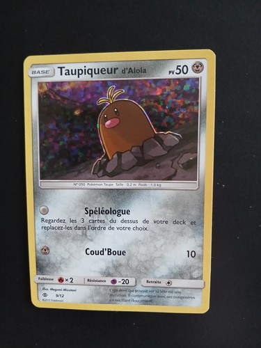 Carte pokémon taupiqueur - [lp],