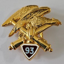 93° Régiment d'Artillerie de Montagne Insigne Arthus-Bertrand Paris H 324