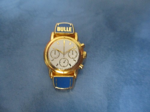 Pin montre bulle bleue - bulle,