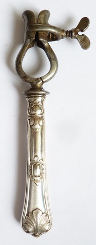 Manche gigot argent et - manche,
