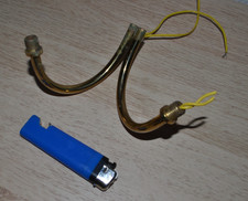 Ancien col cygne double en - ancien, de