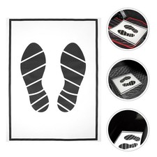  40 pièces papier tapis de