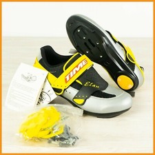 NOS CHAUSSURES DE VÉLO DE ROUTE TIME ELAN 39 US 6 CRAMPONS DE VÉLO DE ROUTE G...
