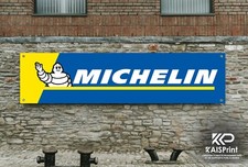 Banderole Michelin vintage / Bannière Affiche panneau Garage voiture Atelier