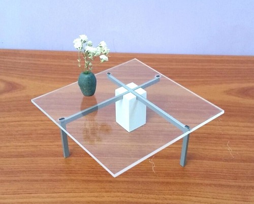 Table basse carrée - carrée, pour