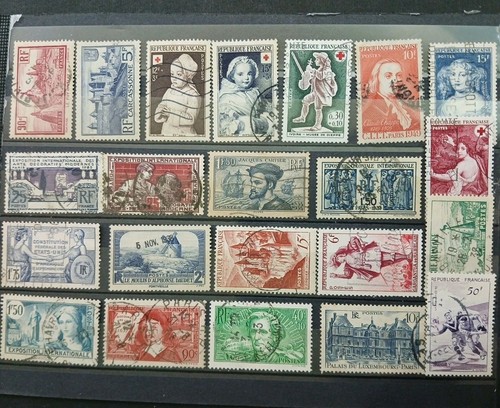 France lot timbres - france, de