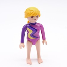 9369 Playmobil Femme Tenue de Gymnaste Violette Corps Fin