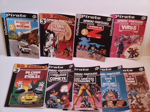 Lot pirates spirou - bd, et