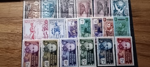 Timbres afrique equatoriale - afrique,