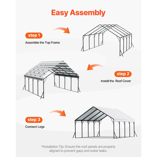 Garage tente 6 x 3 - 6,