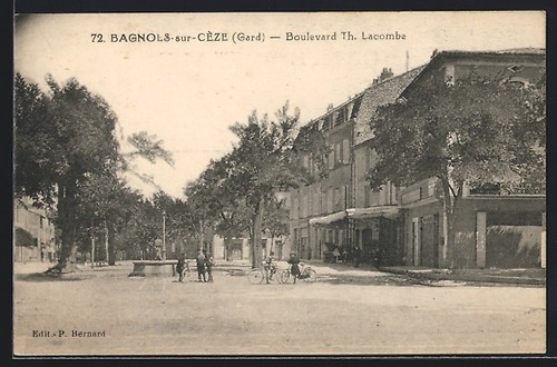 Cpa bagnols sur cèze - cpa, /gard