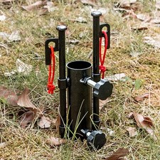 Support de canne à pêche pour tente de camping, support pour pique-nique en