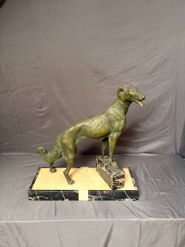 Sculpture lévrier chien - sculpture,