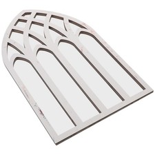  Décoration Autocollant Mural Miroir De Fenêtre Murale Vitre Cintrée