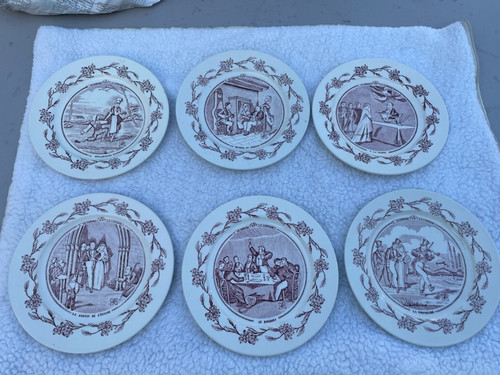 Lot assiettes - lot, de