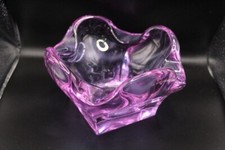 Murano Alexandrite/ Néodyme Bol Lobé en Verre