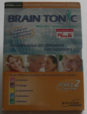 BRAIN TONIC Force 2 Confirmé coach santé mentale PC / MAC CD ROM NEUF SCELLÉ