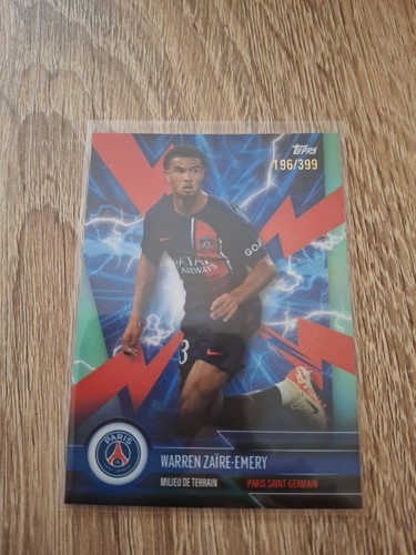 Topps warren zaire emery psg - topps,