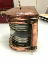 Lampe de bateau vintage en