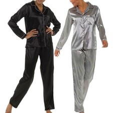 A2Z Femmes Satin Soie Pyjama