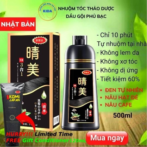 Komi japan hair dye shampoo - komi,
