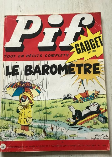 Magazine pif gadget - ancien, n°