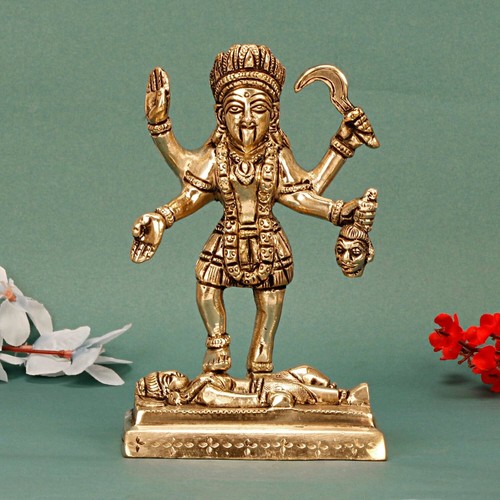 Laiton déesse kali maa - maa, avec