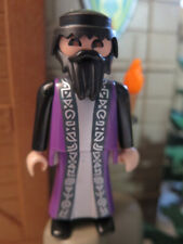 SORCIER MAGE elfe celte dragon vert PLAYMOBIL 4836 Chevalier soldat château